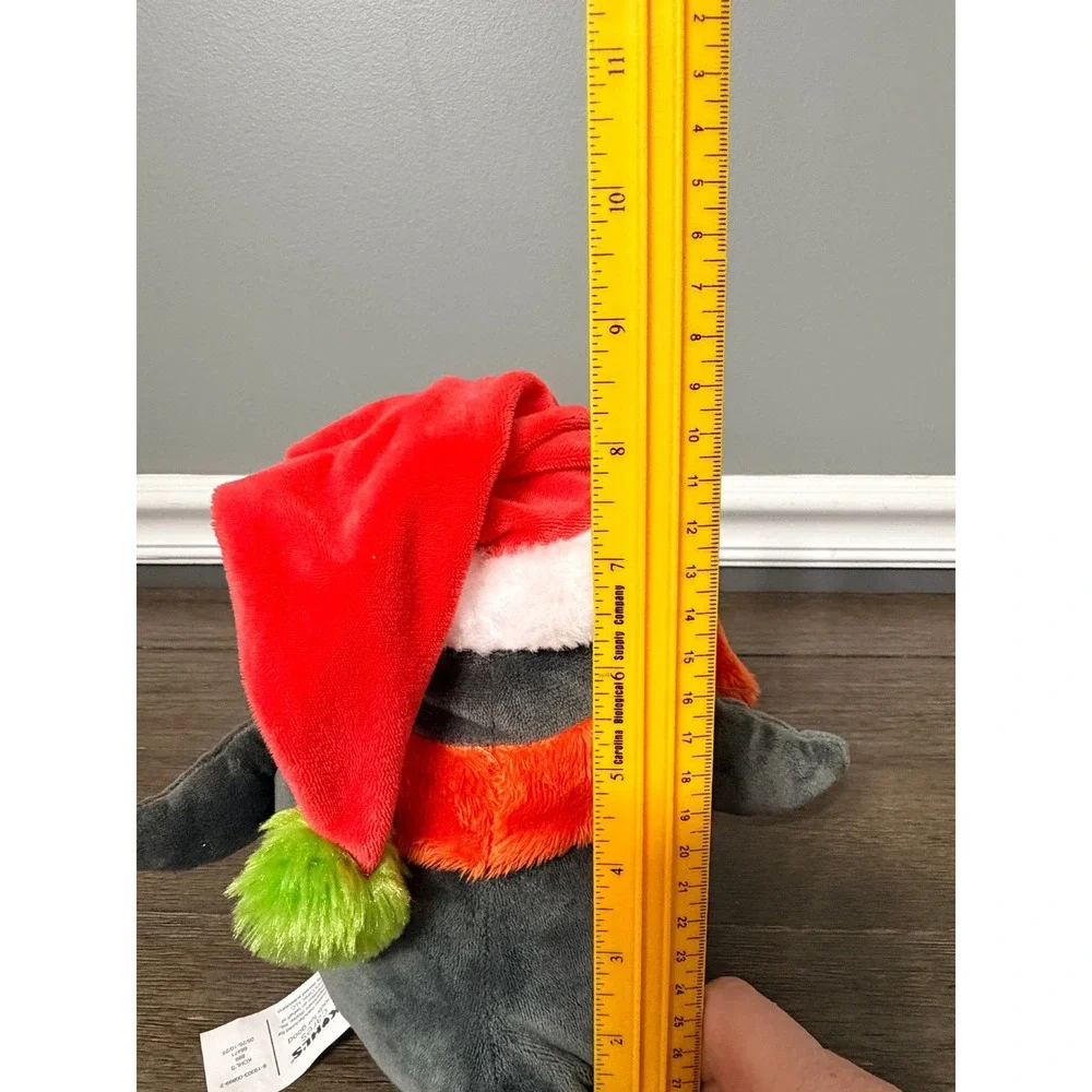 Kohl's Cares Penguin Plush Christmas Santa Hat Orange Scarf Holiday Stuffed Toy